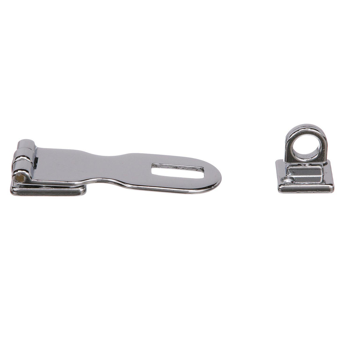 Chrome Plated Brass Swivel Eye Hasp, 3in