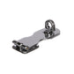 Chrome Plated Brass Swivel Eye Hasp, 3in