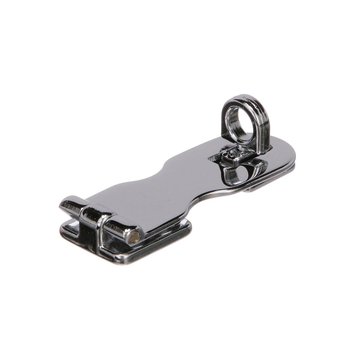 Chrome Plated Brass Swivel Eye Hasp, 3in