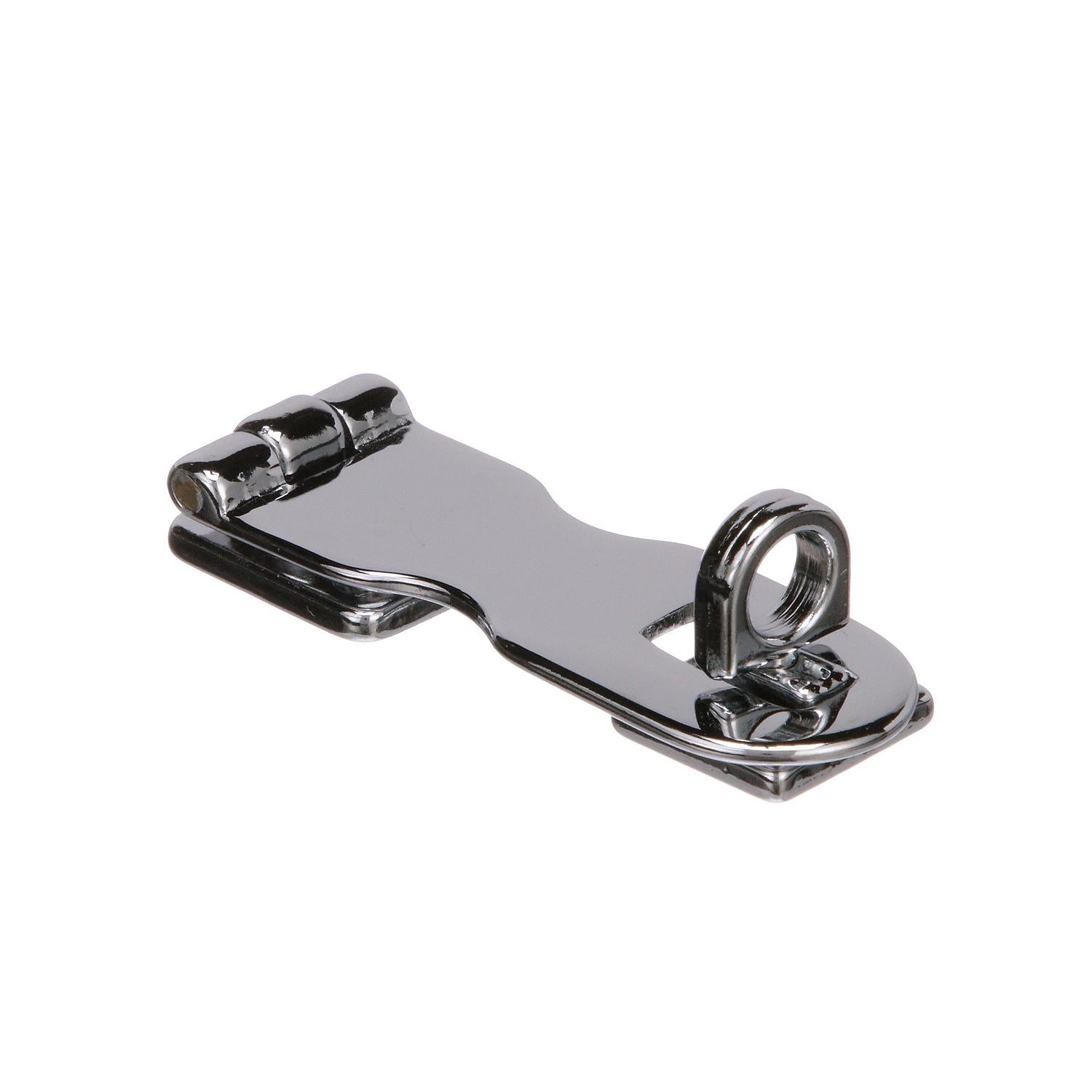 Chrome Plated Brass Swivel Eye Hasp, 3in