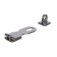 Chrome Plated Brass Swivel Eye Hasp, 3in