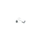 Chrome Plated Brass Swivel Eye Hasp, 3in