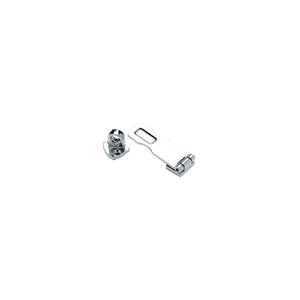 Chrome Plated Zinc Swivel Eye Hasp, 3in