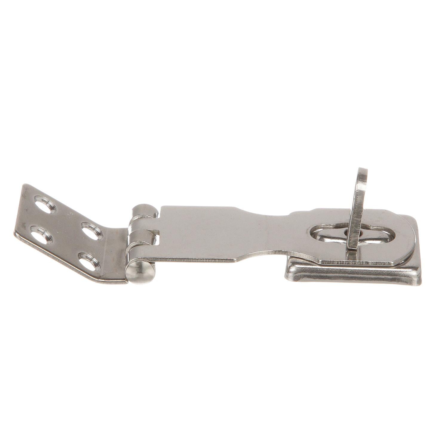 Stainless Steel Swivel Eye Safety Hasp, 1in x 2-3/4in