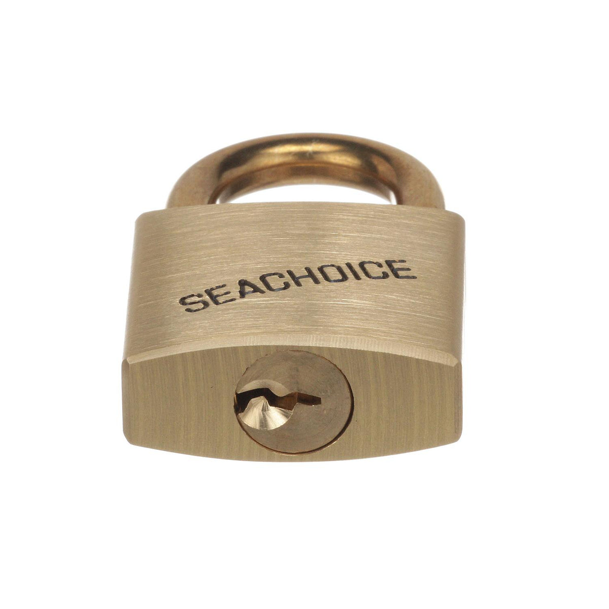 1-1/4in Solid Brass Body Padlock - Single Lock