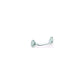 Chrome Plated Zinc Transom Handle, 6in