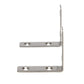 Stainless Steel 90º Angle Brackets, 2-3/8in x 1/2in, 2/PK