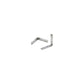 Stainless Steel 90º Angle Brackets, 2-3/8in x 1/2in, 2/PK