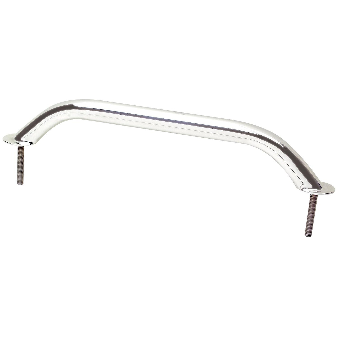 Stainless Steel Hand Rail w/ Studs, 18in