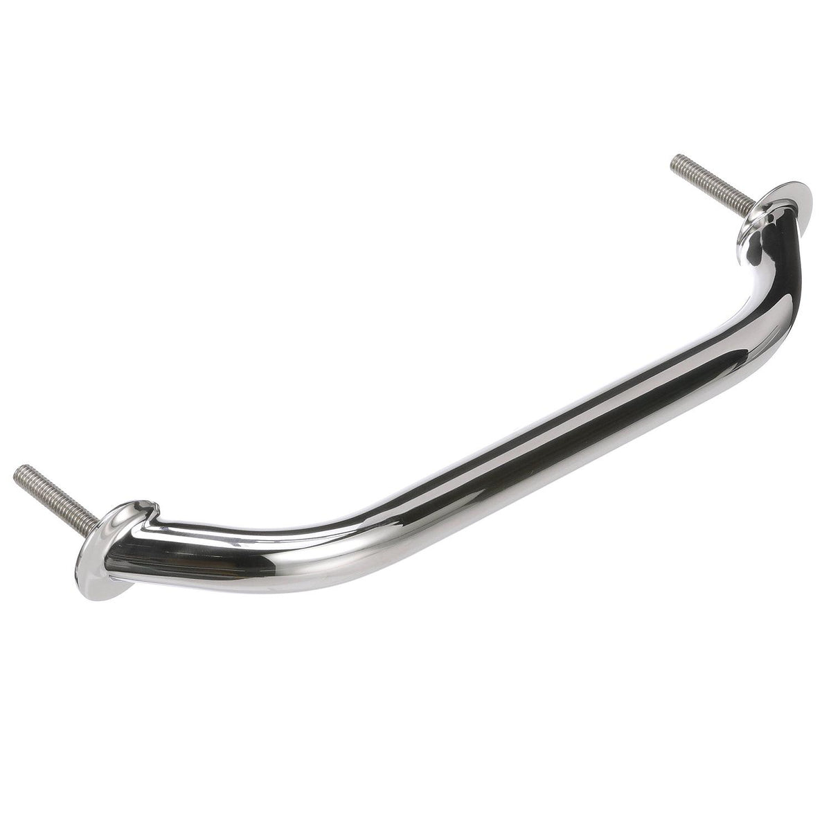 Stainless Steel Hand Rail w/ Studs, 24in
