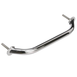 Stainless Steel Hand Rail w/ Studs, 24in