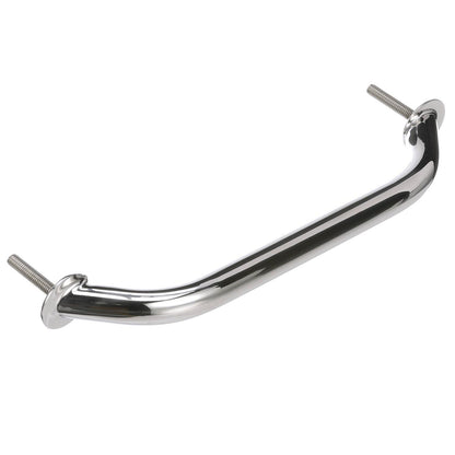 Stainless Steel Hand Rail w/ Studs, 24in