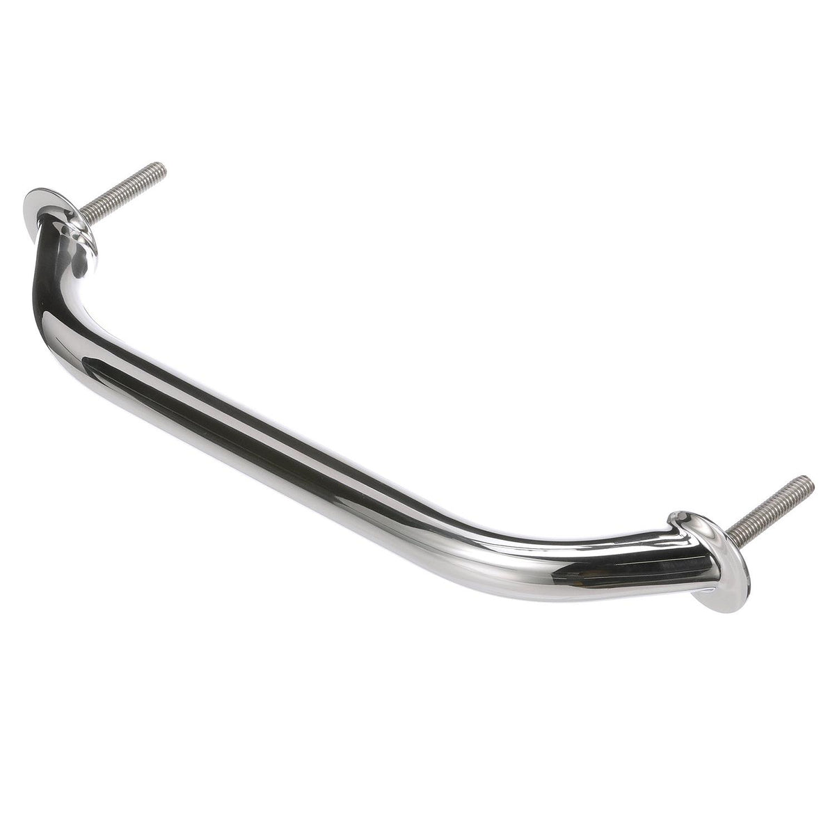 Stainless Steel Hand Rail w/ Studs, 24in