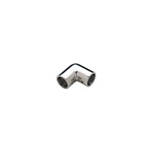 Bow Elbow For 7/8in OD Tubing,Stainles Steel, 90º