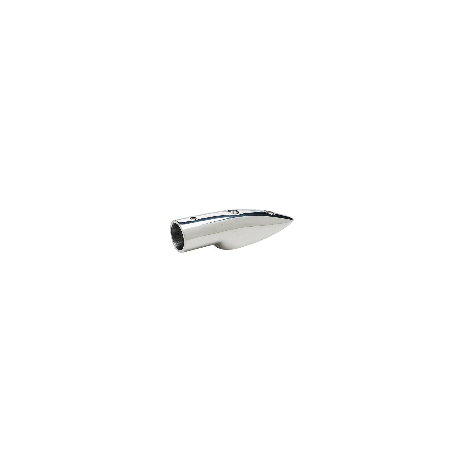 Rail End Fitting For 7/8in OD Tubing, Stainless Steel, 5.5º
