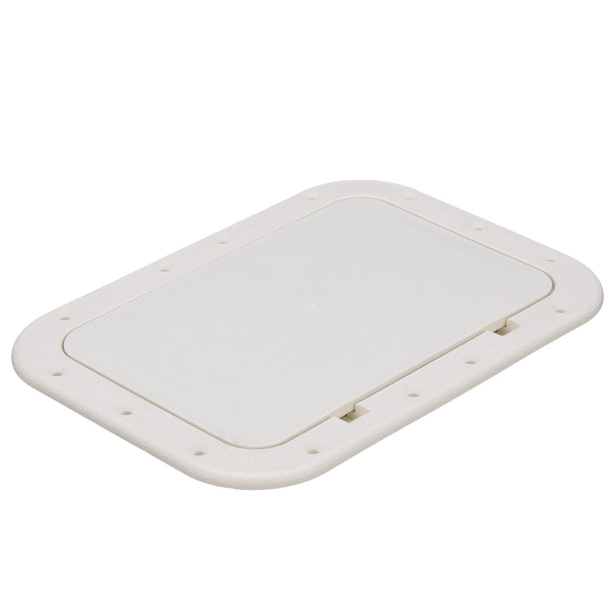 Polypropylene 7in x 11in ID Pry-Out Type Hatch-White