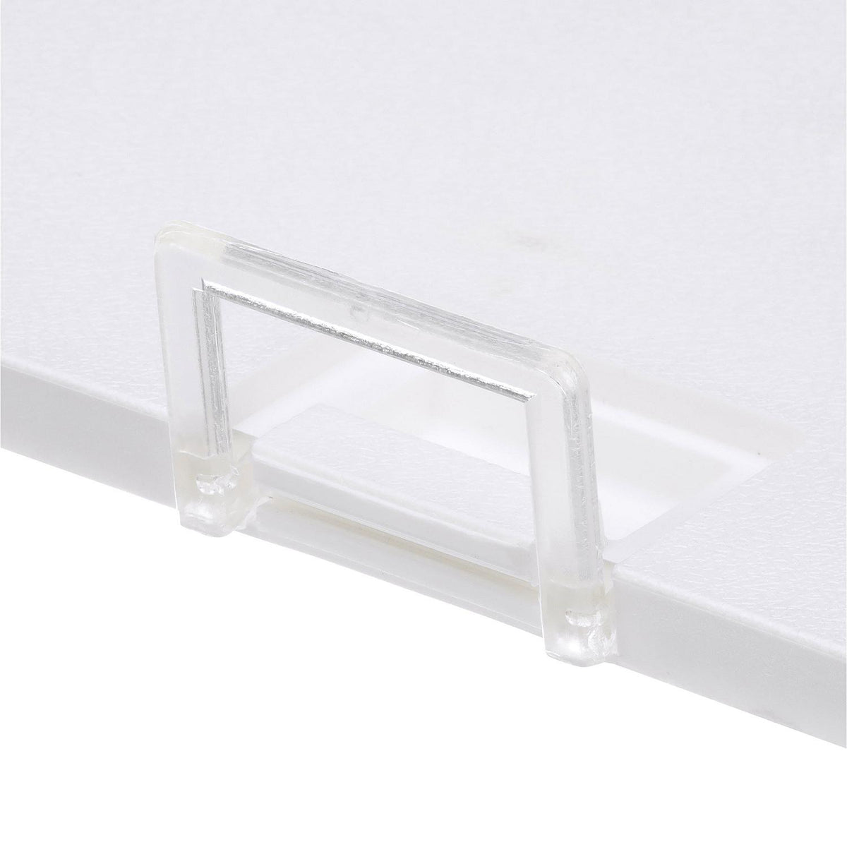 Polypropylene 7in x 11in ID Hatch w/ Molded in 100º Stainless Steel Hinge