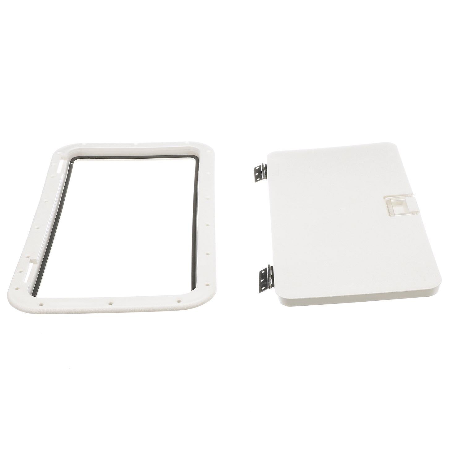 10in x 20in ID Hatch - White