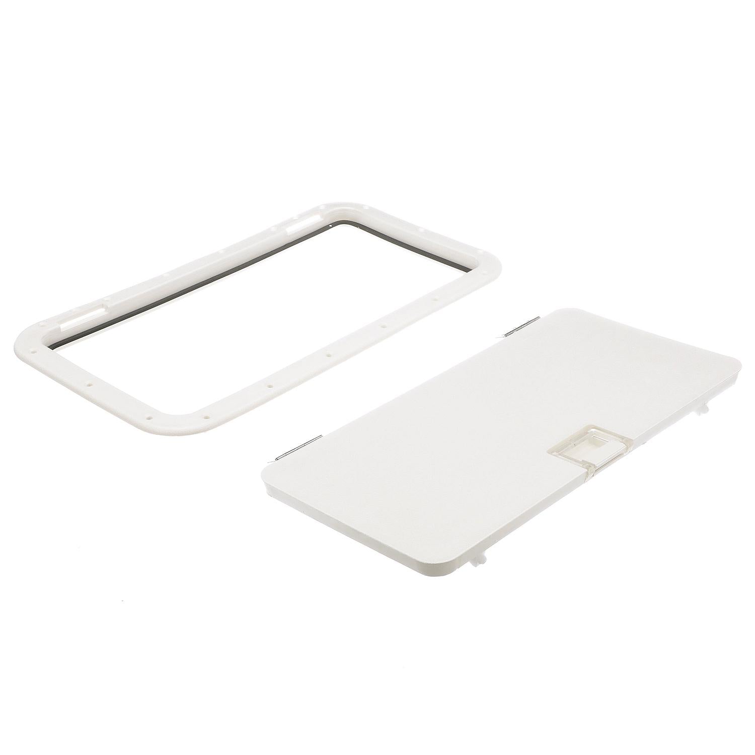 10in x 20in ID Hatch - White