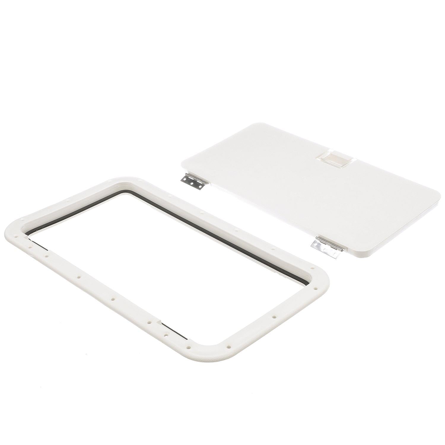 10in x 20in ID Hatch - White