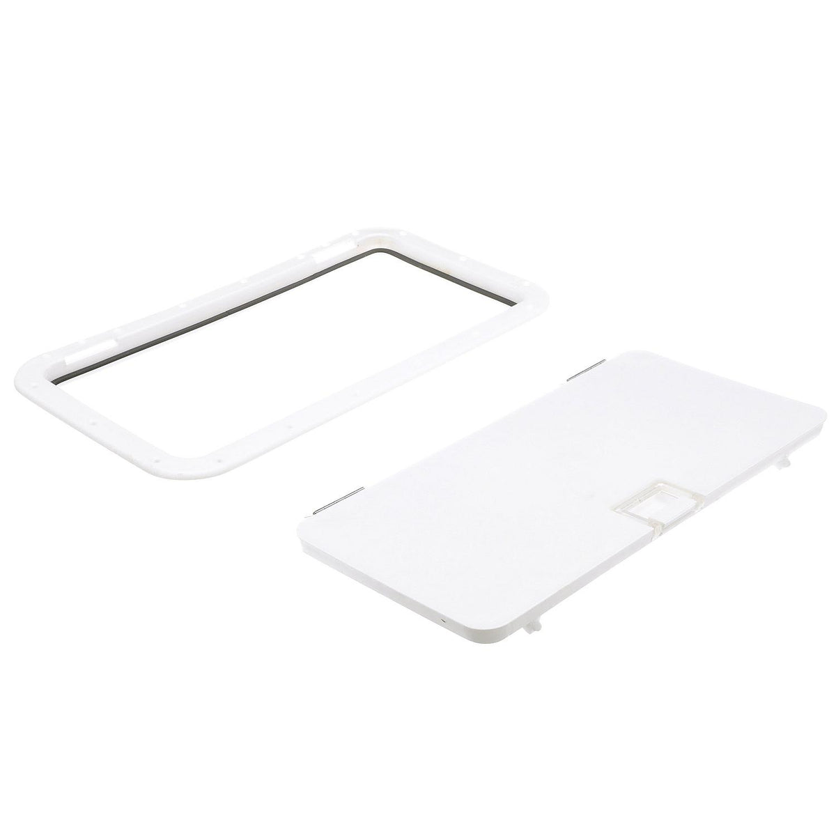 10in x 20in ID Hatch - Arctic White