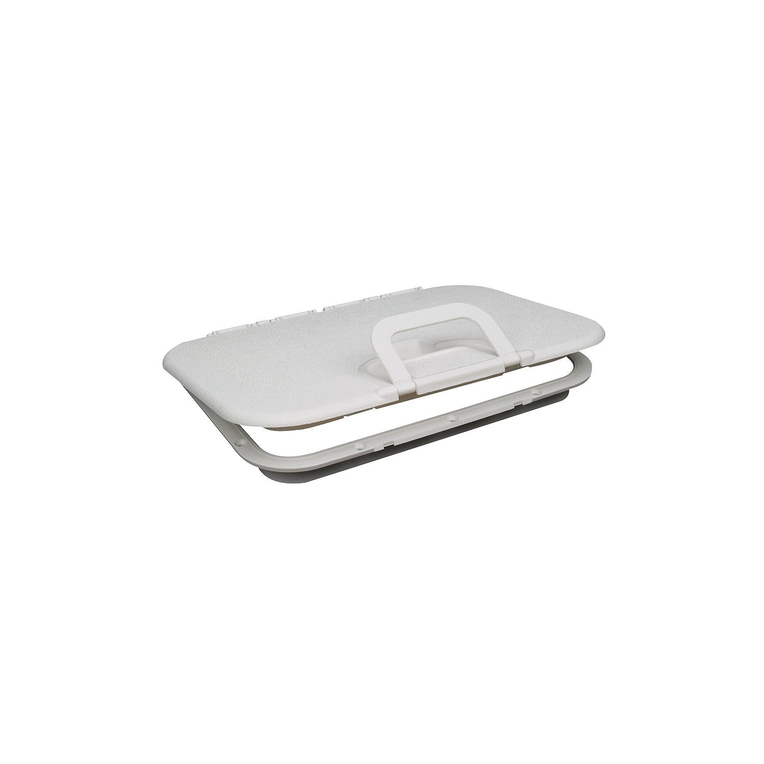Polypropylene Offshore Hatch - 7-3/8in x 11-1/8in - White