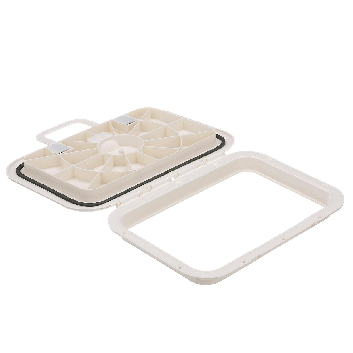 Polypropylene Offshore Hatch - 7-3/8in x 11-1/8in - White