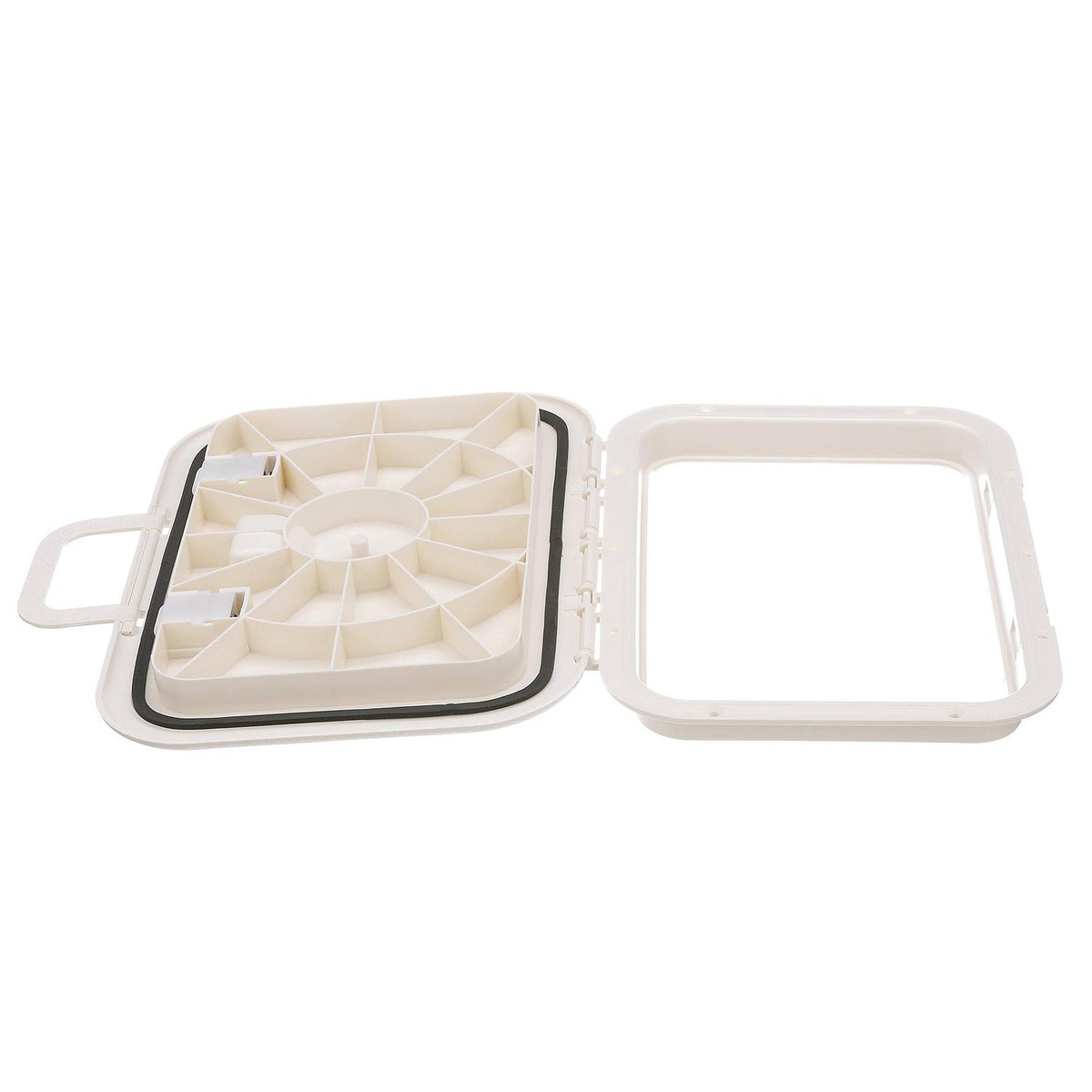 Polypropylene Offshore Hatch - 7-3/8in x 11-1/8in - White