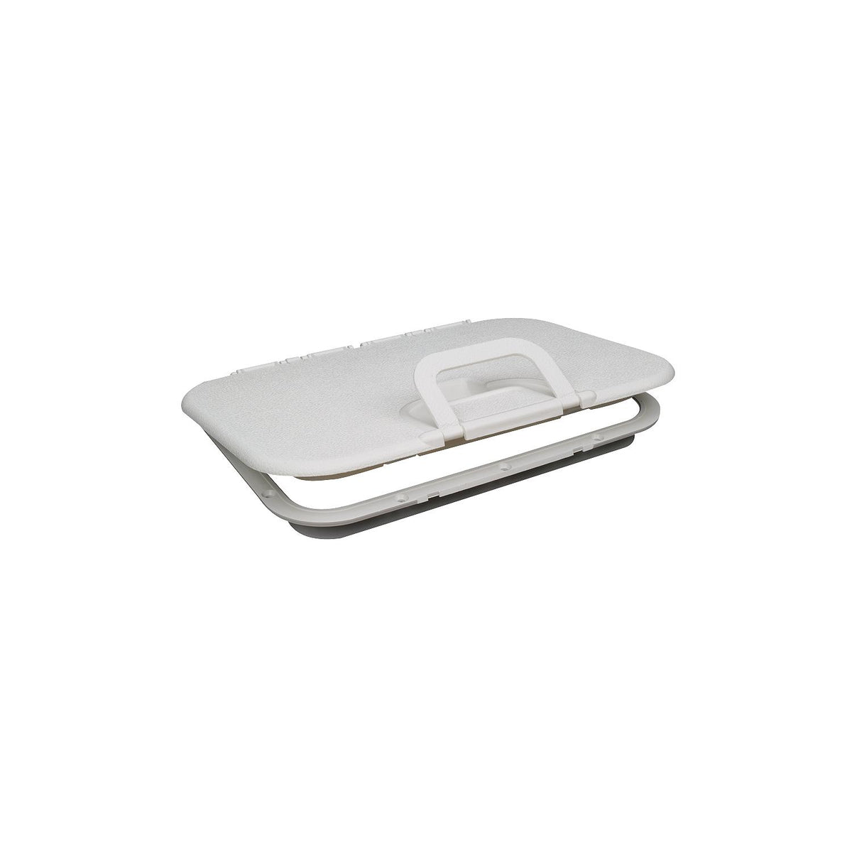 Polypropylene Offshore Hatch - 7-3/8in x 11-1/8in - White