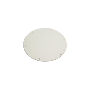 Polypropylene Cover Plate, Arctic White, 10in