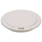 Polypropylene Pry-Up Deck Plate, White, 10in