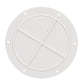 Polypropylene Cover Plate, Arctic White, 7-5/8in