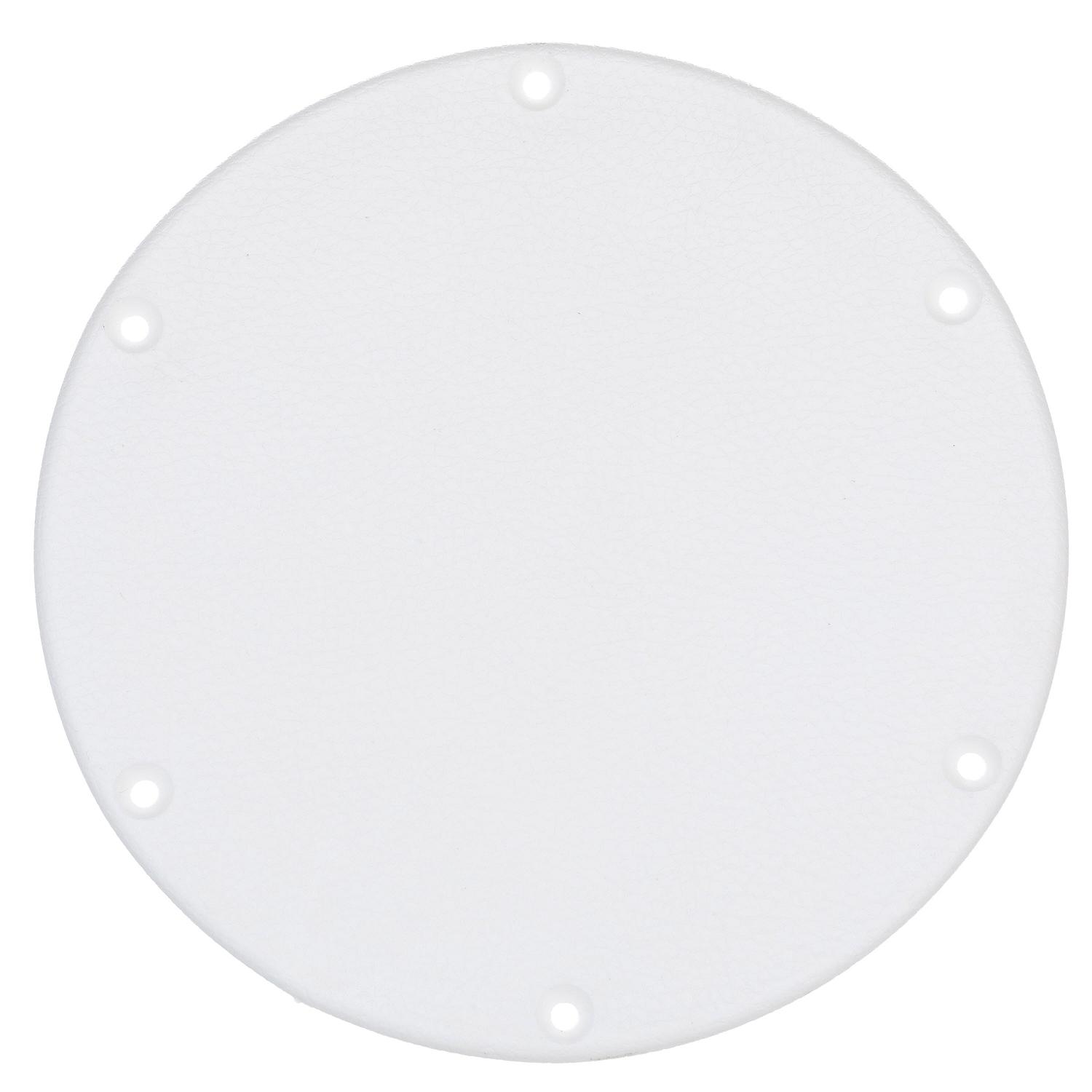 Polypropylene Cover Plate, Arctic White, 7-5/8in