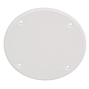 Polypropylene Cover Plate, Arctic White, 5-5/8in