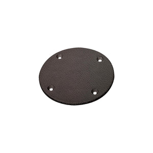 Polypropylene Cover Plate, Black, 5-5/8in