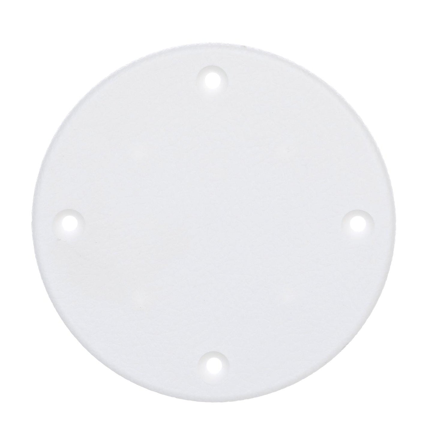 Polypropylene Cover Plate, Arctic White, 4-1/8in