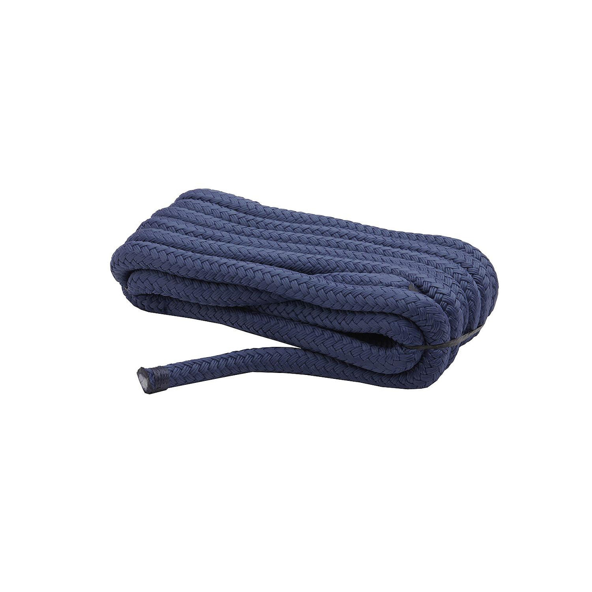 Double Braided Nylon Dock Line, Navy, 5/8in x 20ft