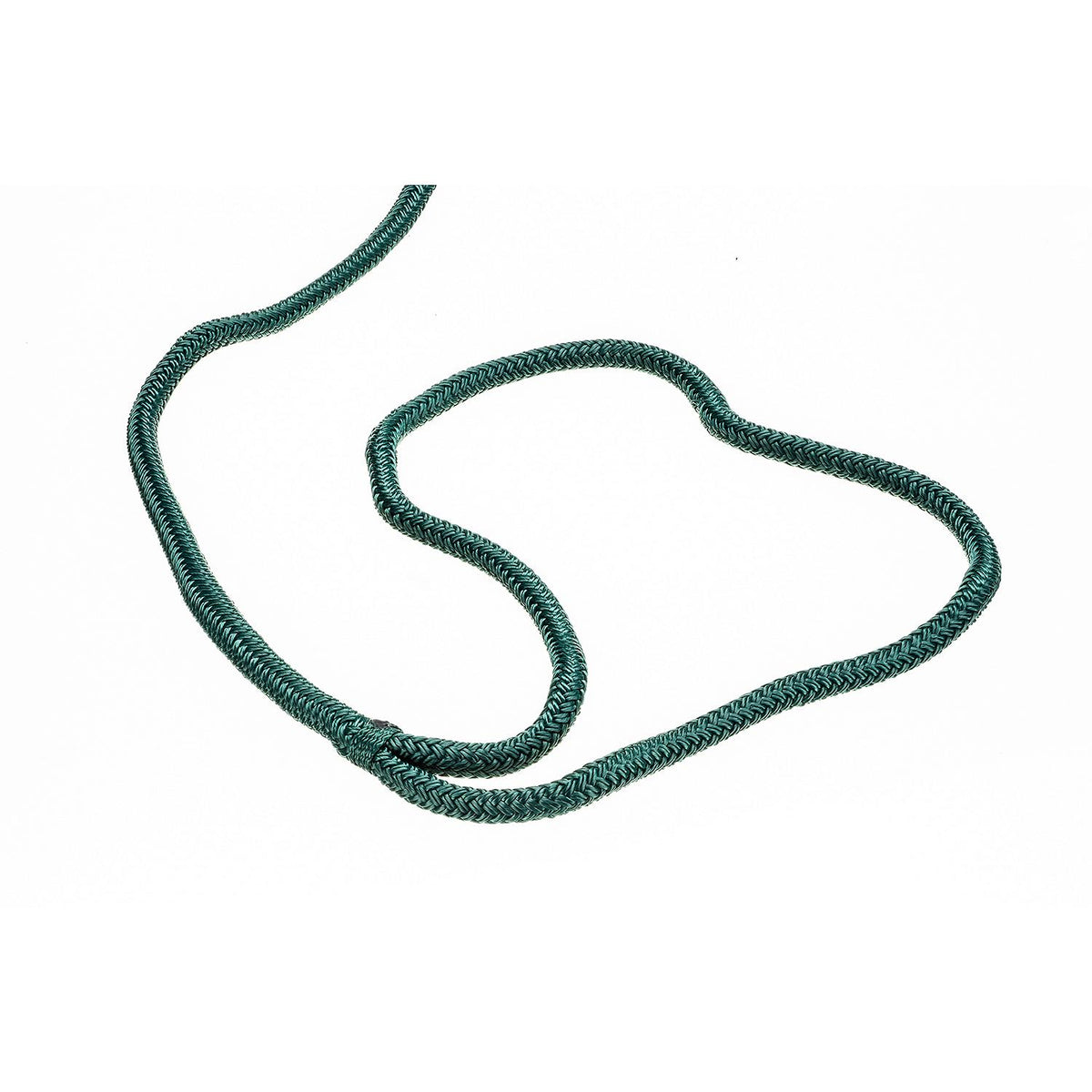 Double Braid Nylon Dock Line, Forest Green, 3/8in x 15ft