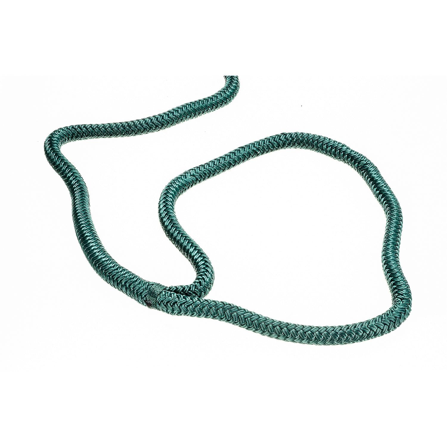Double Braid Nylon Dock Line, Forest Green, 1/2in x 20ft