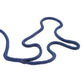 Double Braid Nylon Dock Line, Navy, 3/8in x 15ft