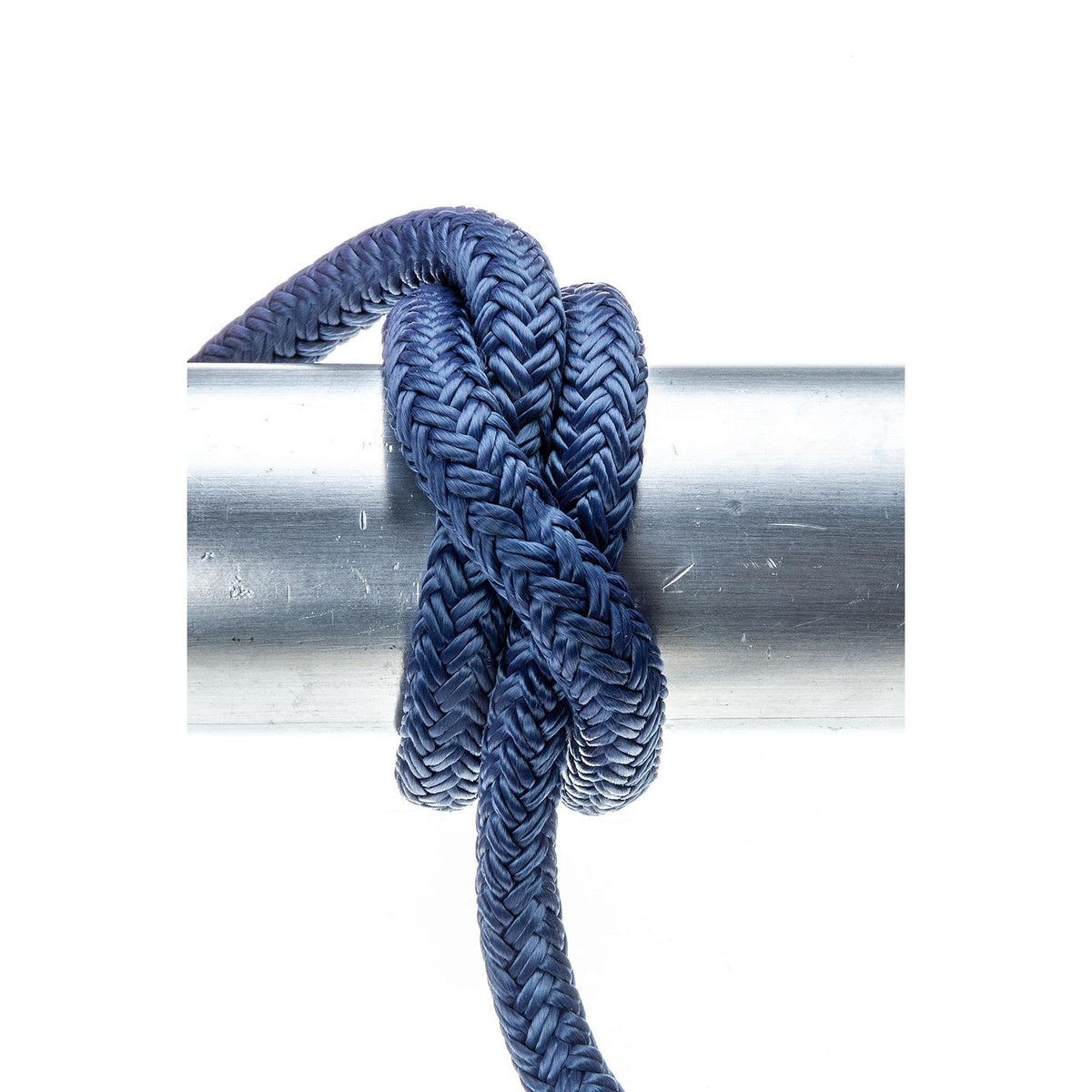 Double Braid Nylon Dock Line, Navy, 3/8in x 15ft