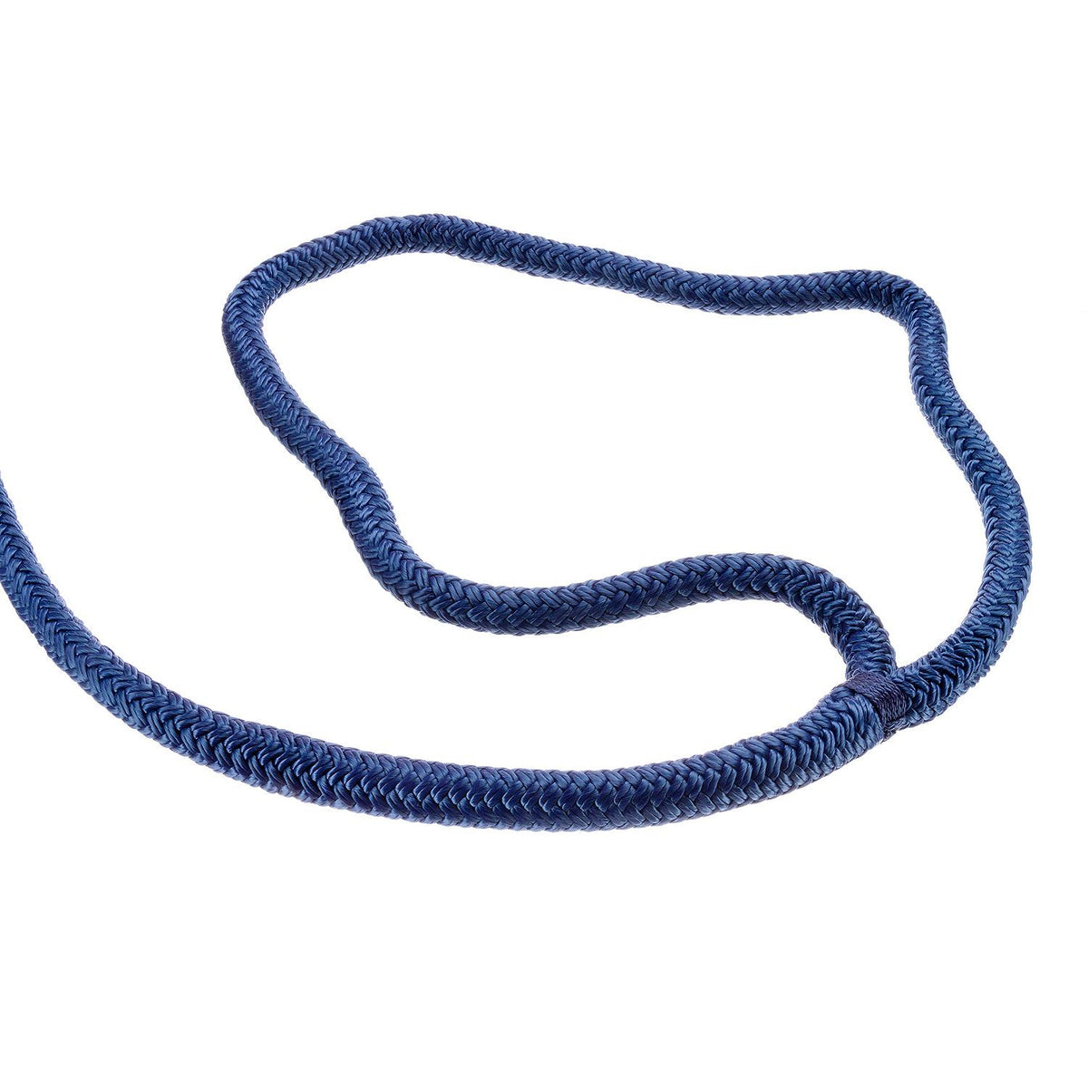 Double Braid Nylon Dock Line, Navy, 1/2in x 15ft