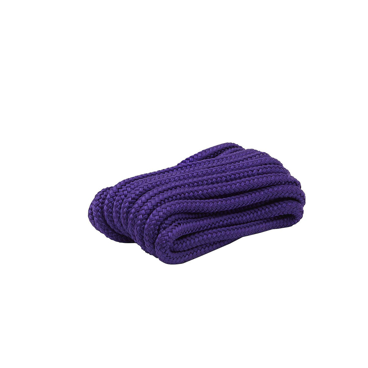 Double Braid Nylon Dock Line, Purple, 3/8in x 20ft