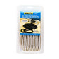 Double Braid Nylon Dock Line, Gold/White, 1/2in x 25ft