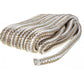 Double Braid Nylon Dock Line, Gold/White, 5/8in x 25ft