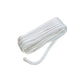 Double Braid Nylon Dock Line, White, 3/8in x 15ft