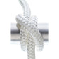Double Braid Nylon Dock Line, White, 1/2in x 20ft