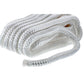 Double Braid Nylon Dock Line, White, 1/2in x 25ft
