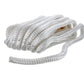 Double Braid Nylon Dock Line, White, 1/2in x 25ft