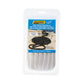 Double Braid Nylon Dock Line, White, 1/2in x 25ft